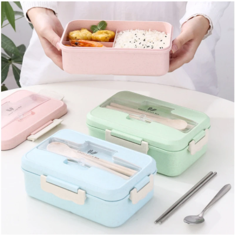 Food Storage No Plastic - Pojemnik na Lunch do mikrofali pszenna