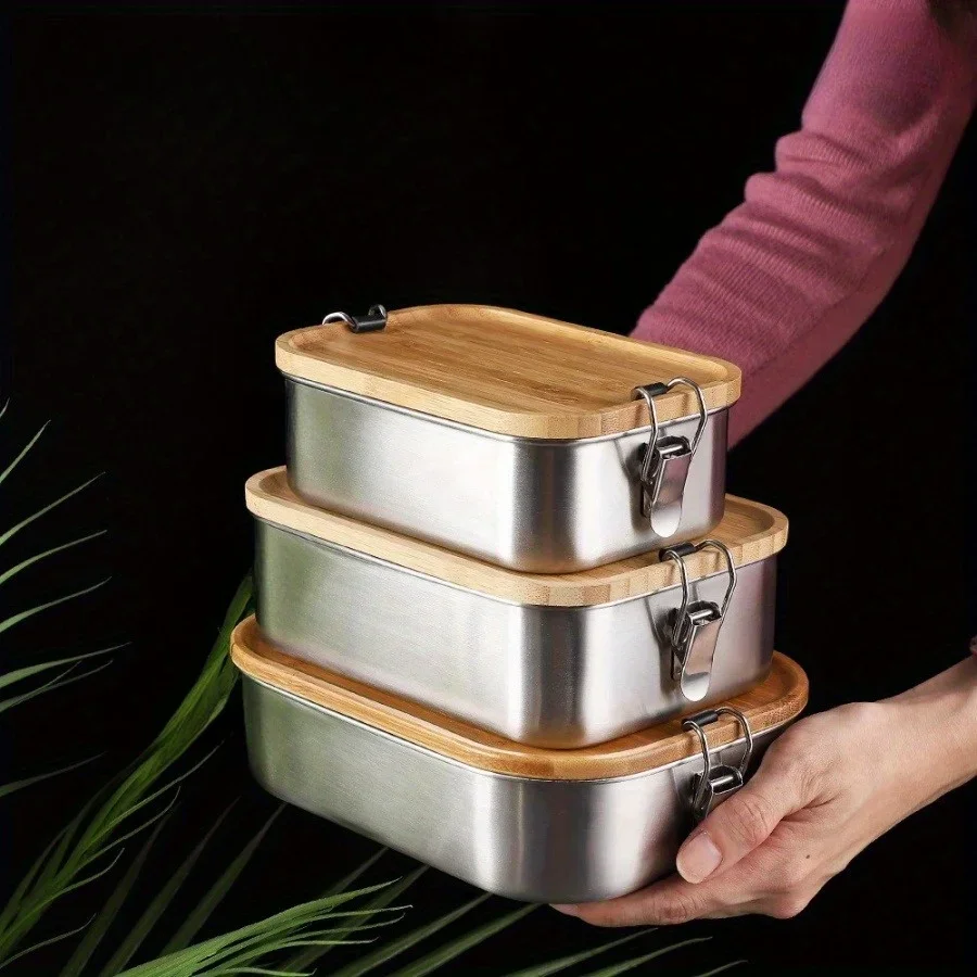 Food Storage On Table - Nowy pojemnik na lunch z pokrywką