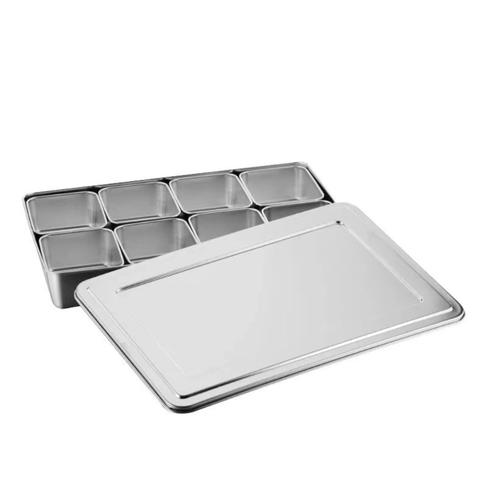 Food Storage And Preparation - Pojemnik na przyprawy z 6/8 przegródkami,