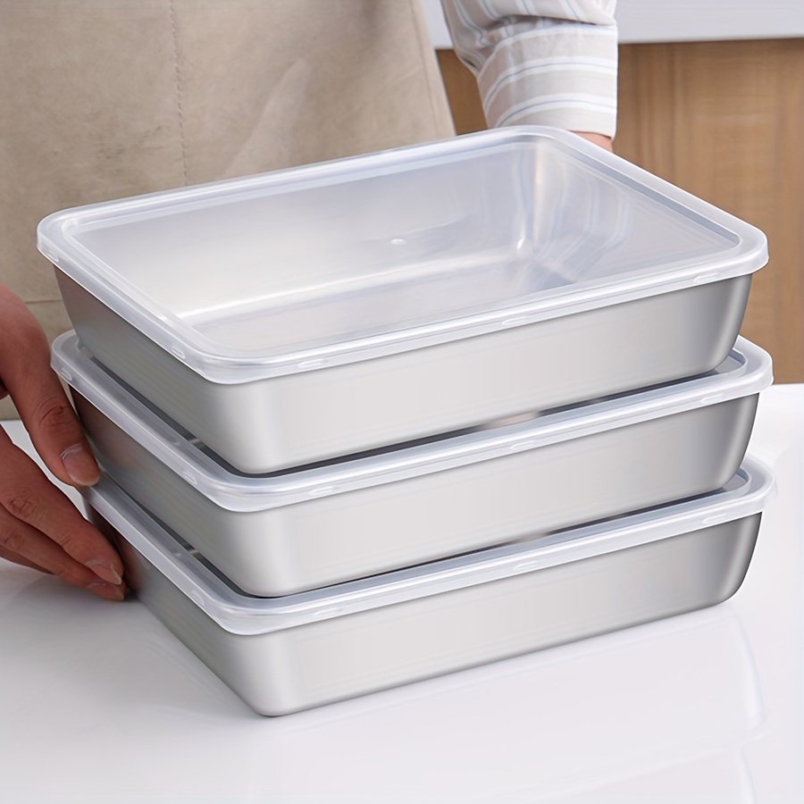 Food Storage No Plastic - 1-3 szt. Pojemników do przechowywania żywności
