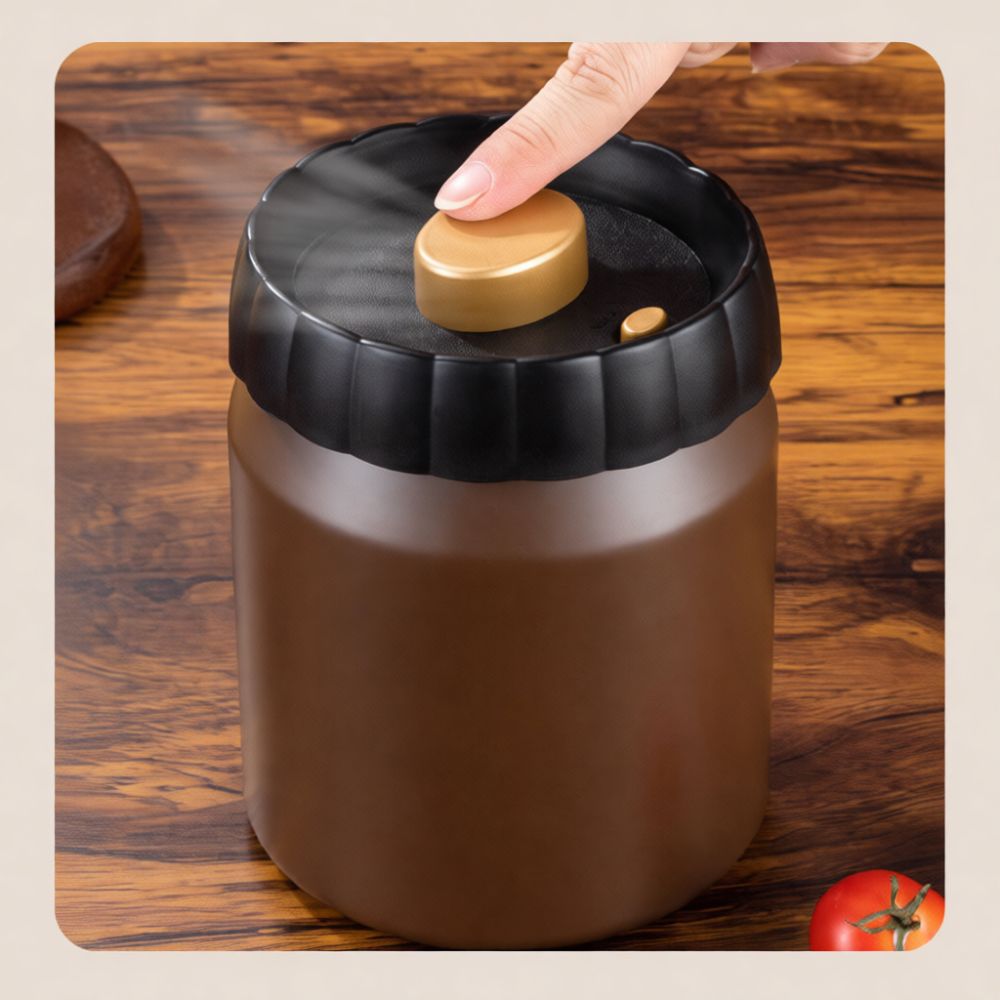 Food Storage Vacuum Containers - Pojemnik do przechowywania ziaren kawy w