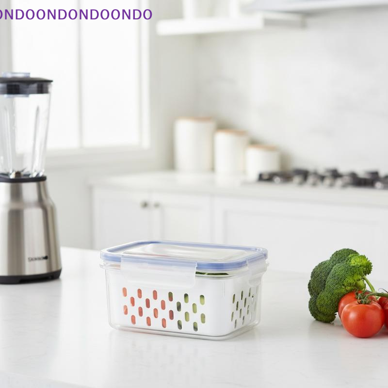 Food Storage Glass Container Set - Zestaw szczelnych plastikowych pojemników do przechowywania