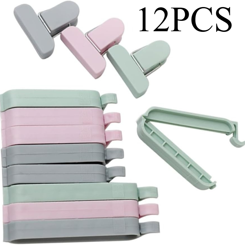 Food Storage No Plastic - 12 szt. Plastikowe klipsy do zamykania