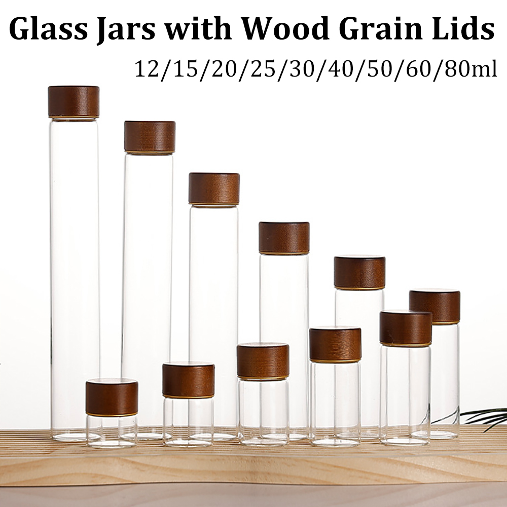 Food Storage Glass Box - Szklane słoiczki na przyprawy Pojemniki na