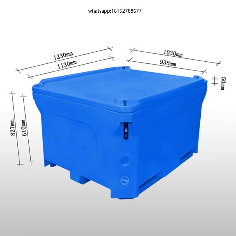 Food Storage And - Izolowana plastikowa skrzynia o pojemności 660L