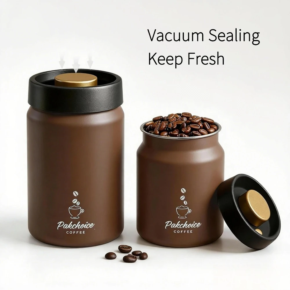 Food Storage Vacuum Containers - Pojemniki próżniowe na kawy, herbatę i