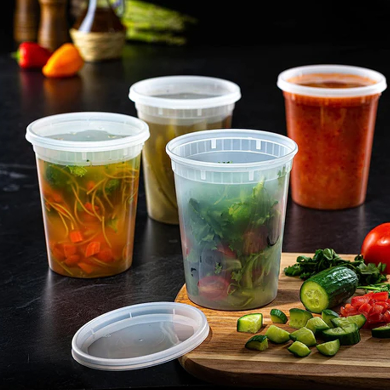 Food Storage Bowls - Pojemniki do przechowywania żywności z pokrywkami
