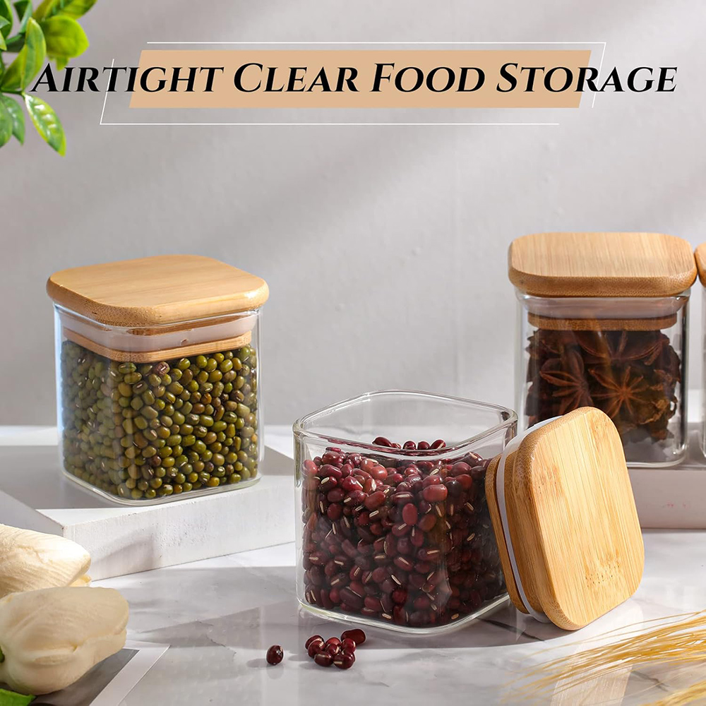 Zestaw szklanych słoików o poj – Food Storage Glass Container Set recenzja i cena
