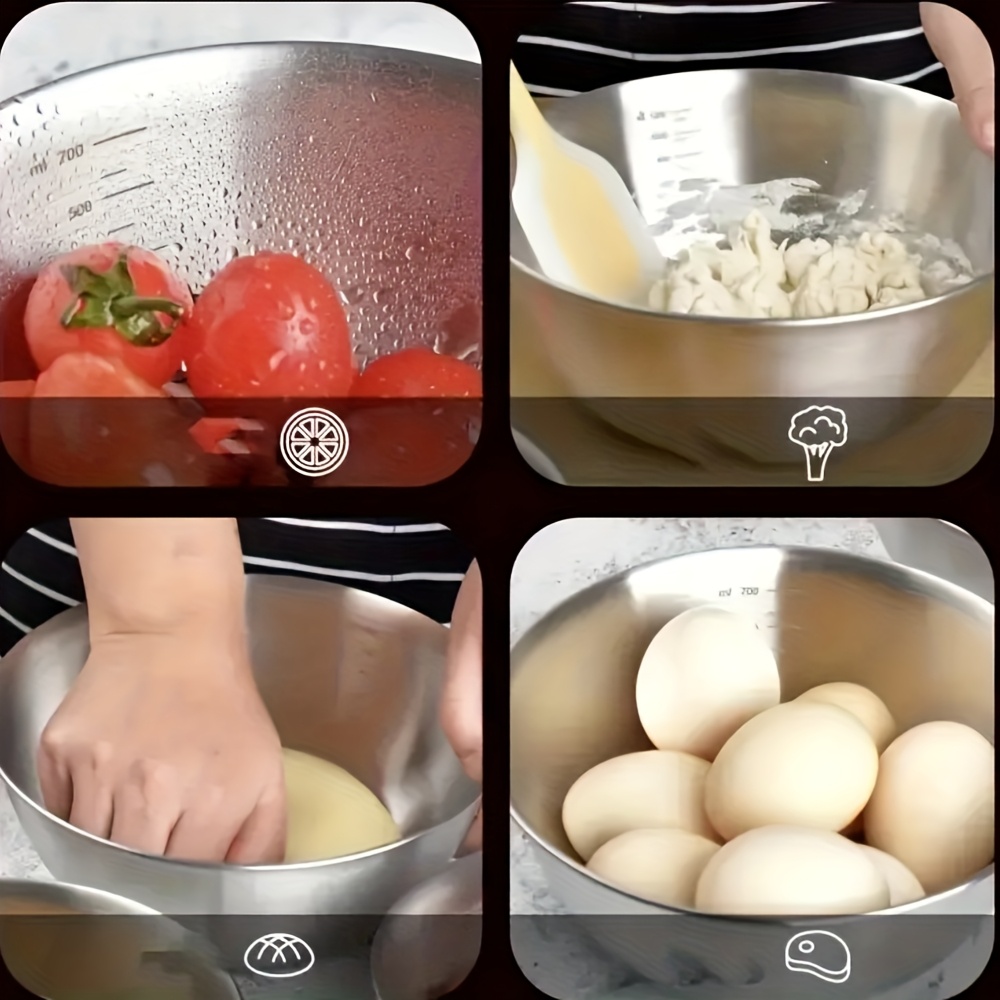 4-częściowy zestaw misk do sał – Food Storage And Preparation recenzja i cena