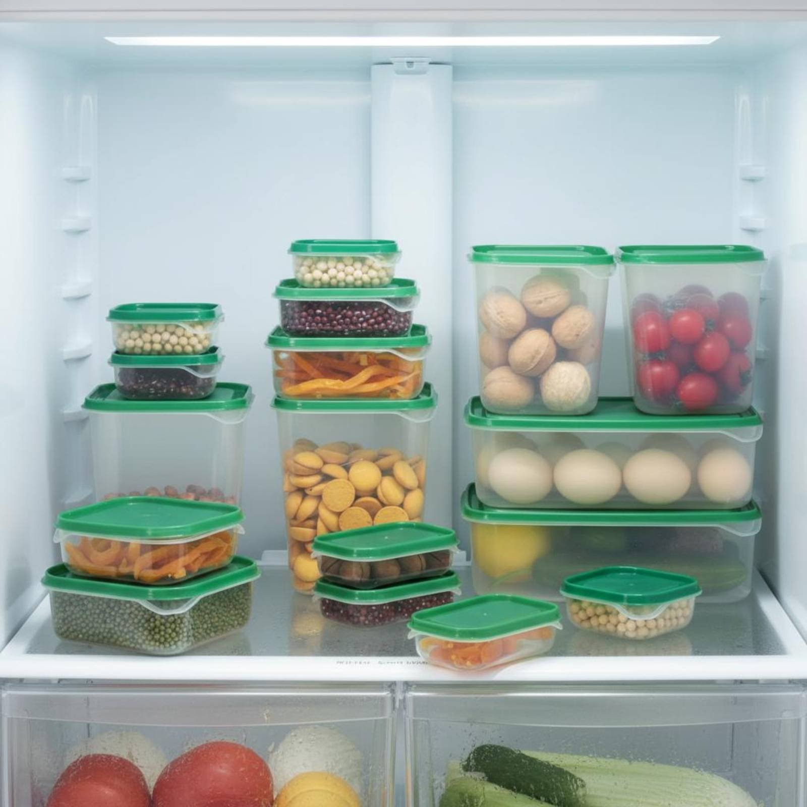 17-częściowy zestaw pojemników – Food Storage Plastic Boxes recenzja i cena