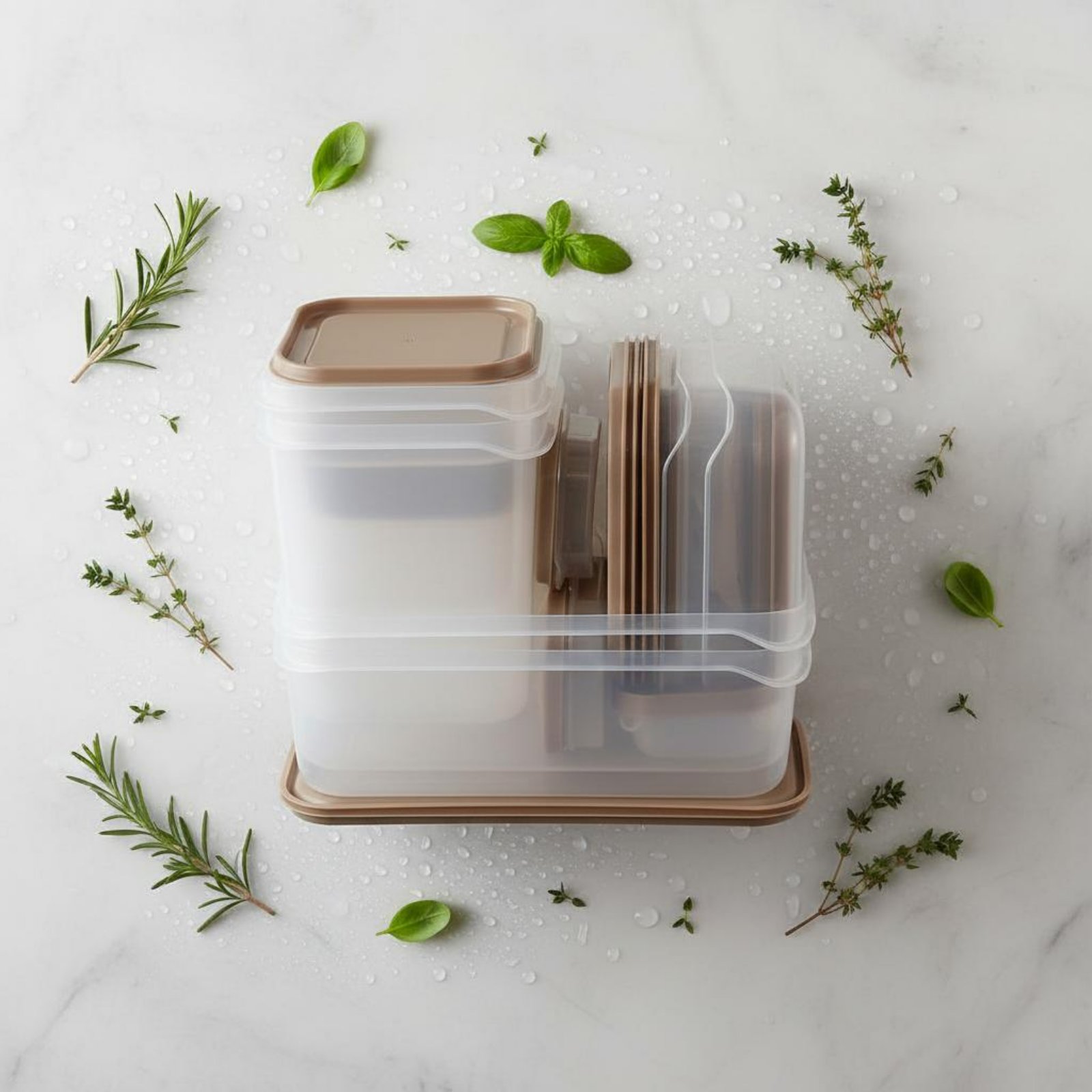 17-częściowy zestaw pojemników – Food Storage Plastic Boxes recenzja i cena