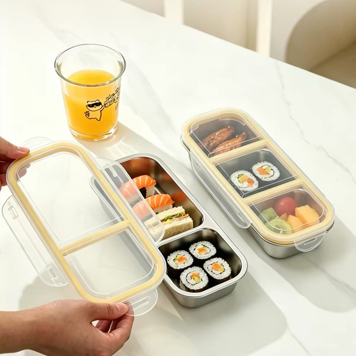 Pojemnik na żywność ze stali n – Food Storage On Table recenzja i cena