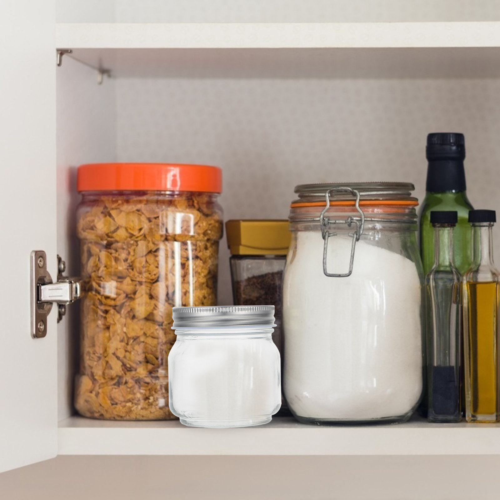 Zestaw 6 szklanych słoików typ – Food Storage Glass Container Set recenzja i cena