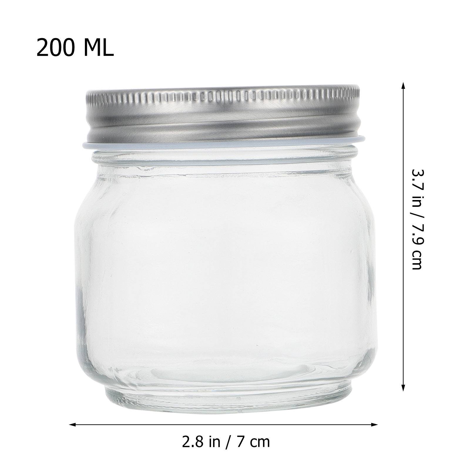 Zestaw 6 szklanych słoików typ – Food Storage Glass Container Set recenzja i cena