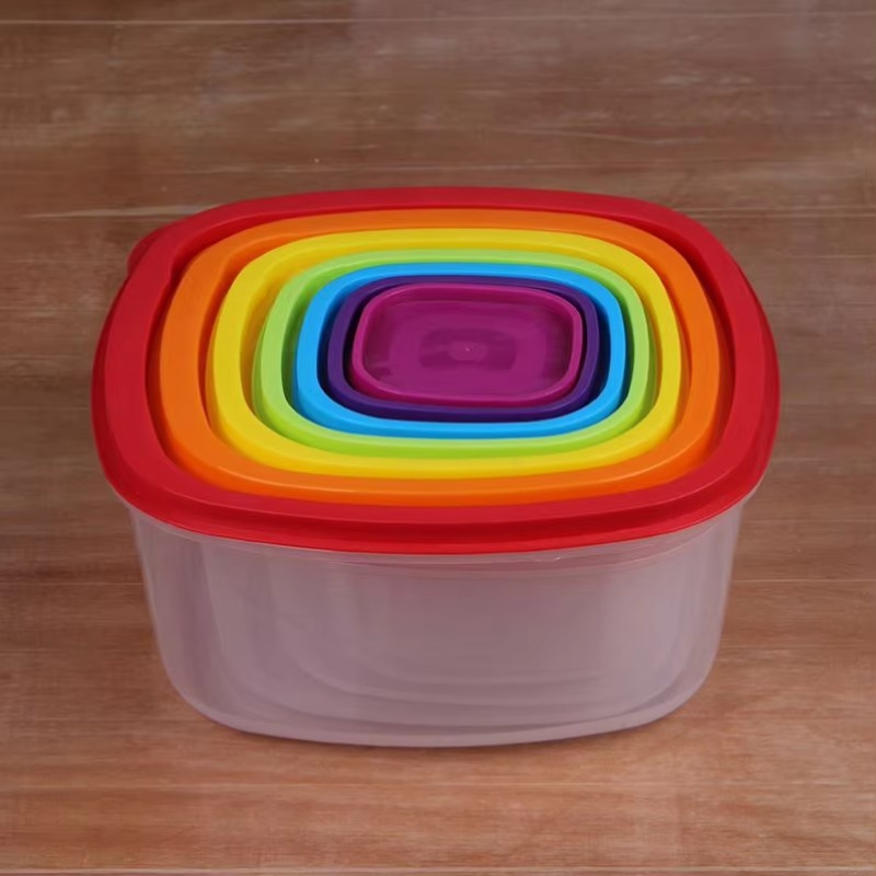 Rainbow 7-częściowy plastikowy – Food Storage And recenzja i cena