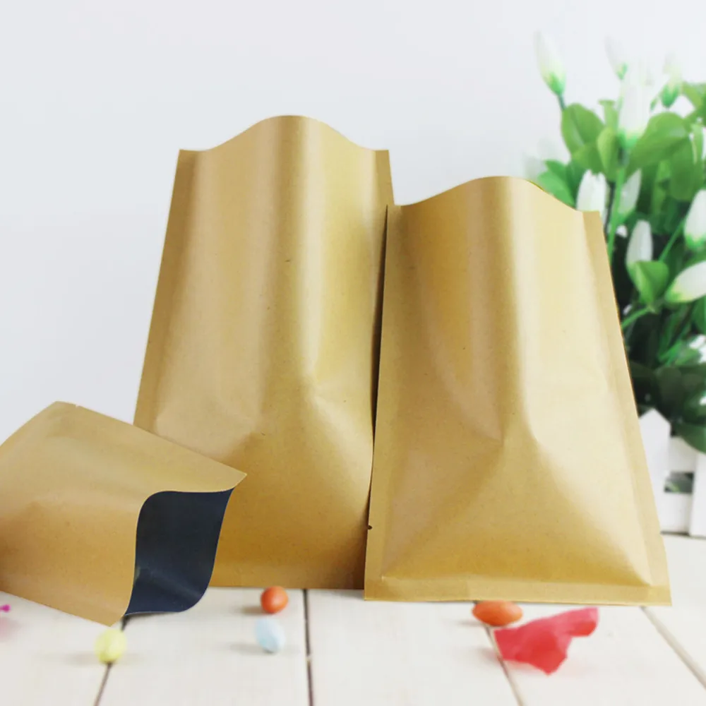 8 * 12 cm Otwarta górna brązow – Food Storage In Mylar Bags recenzja i cena