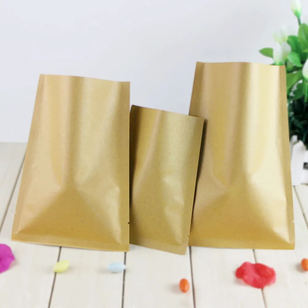 8 * 12 cm Otwarta górna brązow – Food Storage In Mylar Bags recenzja i cena