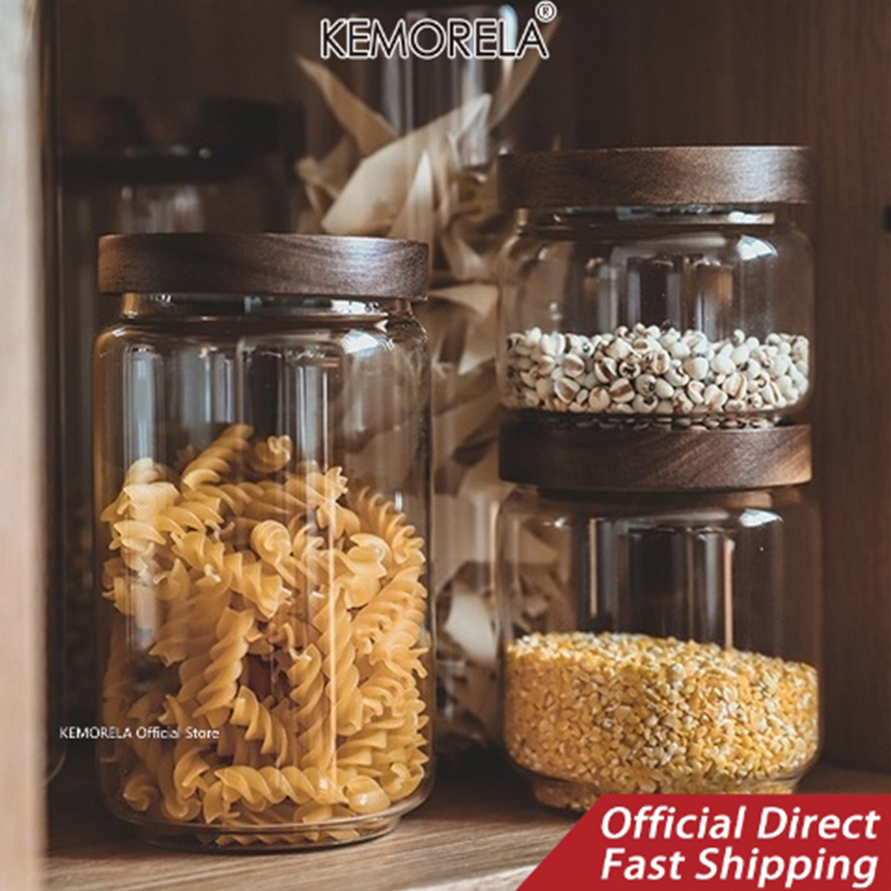 Drewniana pokrywka Szklany her – Food Storage Glass Box recenzja i cena