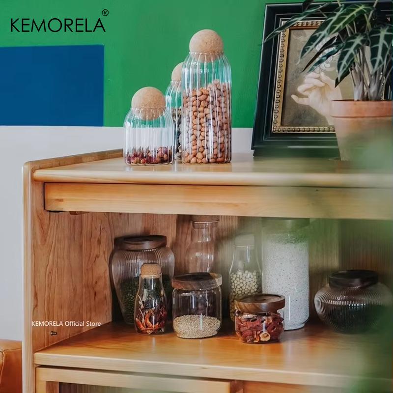 Drewniana pokrywka Szklany her – Food Storage Glass Box recenzja i cena