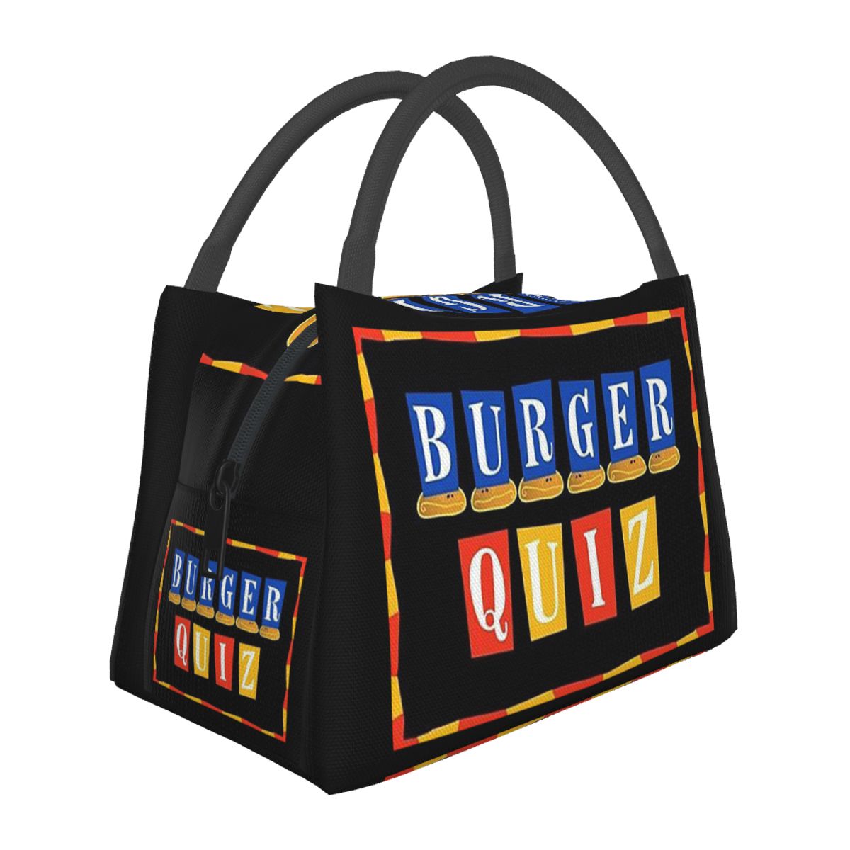 Burger Quiz Nowe Logo Izolowan – Food Storage Quiz recenzja i cena