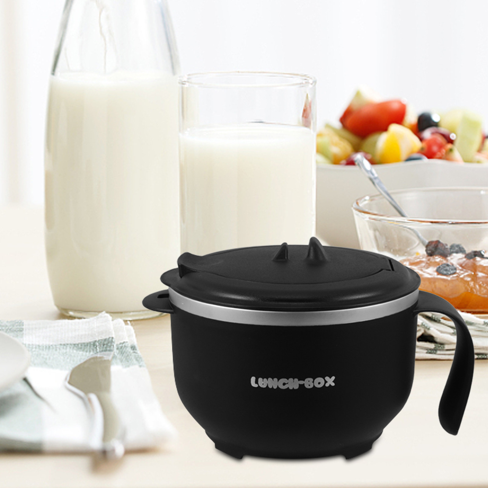 Duża miska ze stali nierdzewne – Food Storage Bowls recenzja i cena