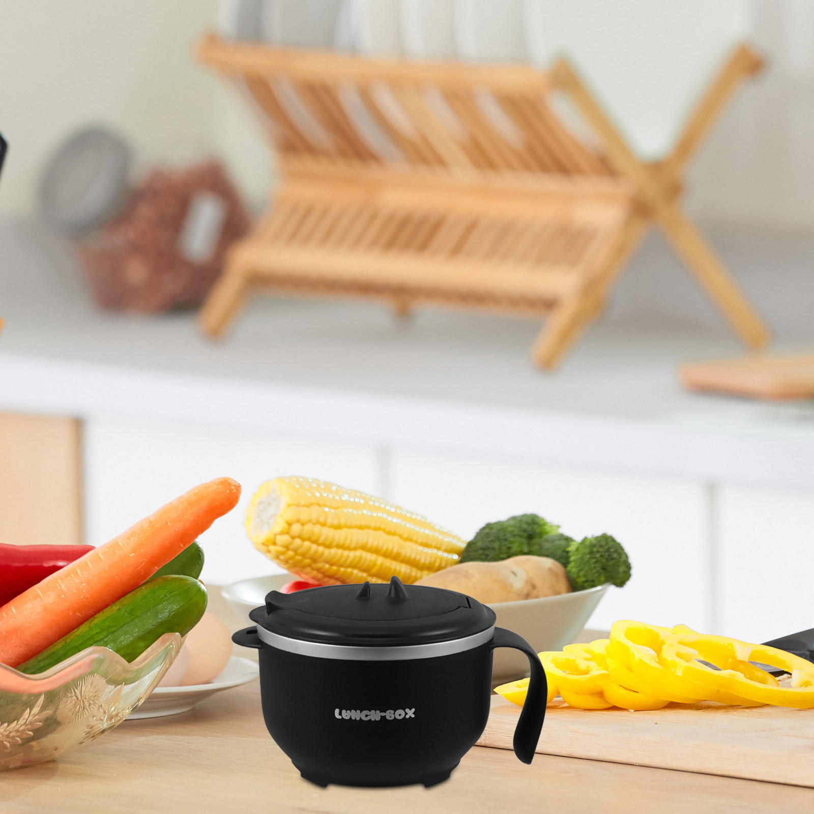 Duża miska ze stali nierdzewne – Food Storage Bowls recenzja i cena