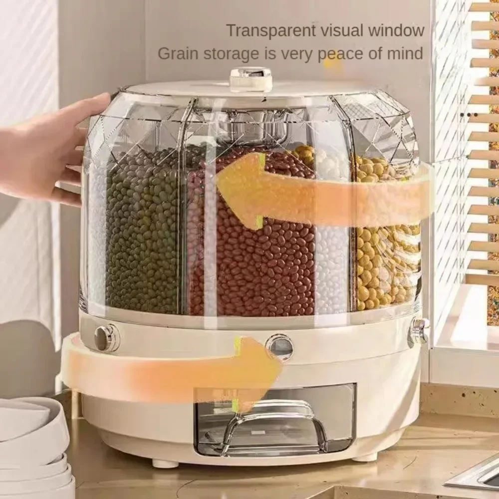 Dozownik obrotowy na żywność,  – Food Storage No Plastic recenzja i cena