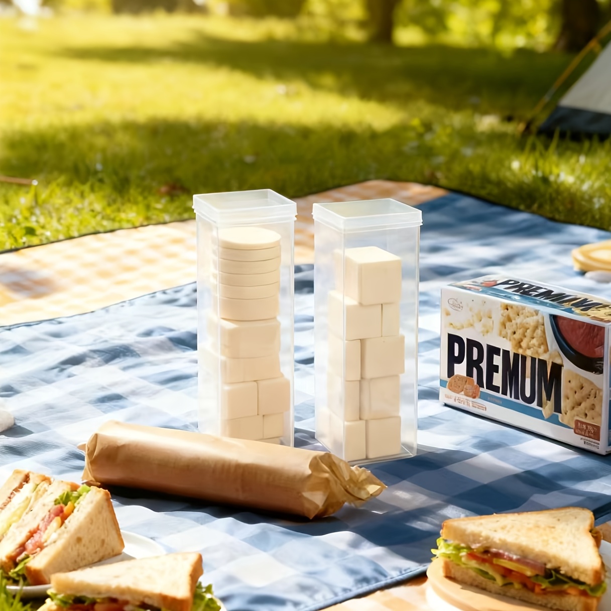 Przezroczysty, prostokątny, sz – Food Storage On Table recenzja i cena
