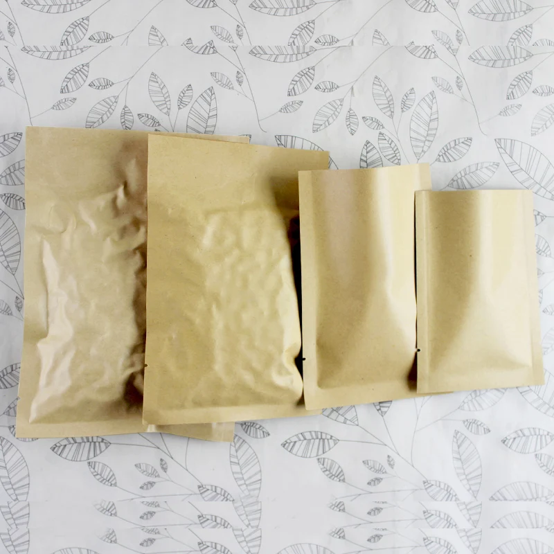 8 * 12 cm Otwarta górna brązow – Food Storage In Mylar Bags recenzja i cena