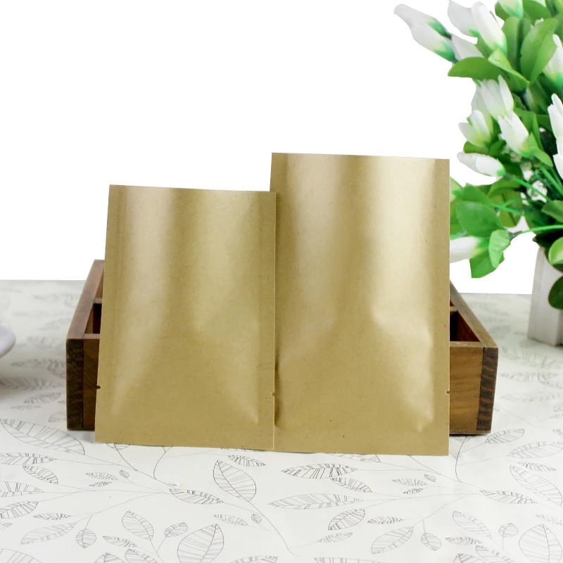 8 * 12 cm Otwarta górna brązow – Food Storage In Mylar Bags recenzja i cena