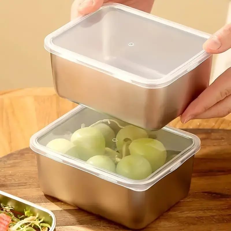 Pojemniki na żywność ze stali  – Food Storage Bowls recenzja i cena