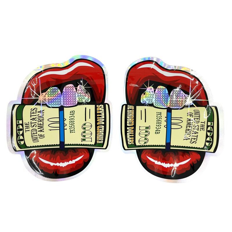 100 szt. 1g 2g 3.5g Wycinane,  – Food Storage In Mylar Bags recenzja i cena