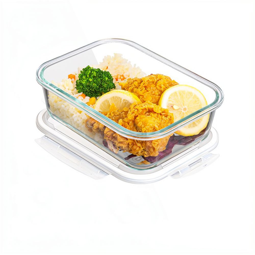 Szklany pojemnik na żywność, o – Food Storage Glass Box recenzja i cena