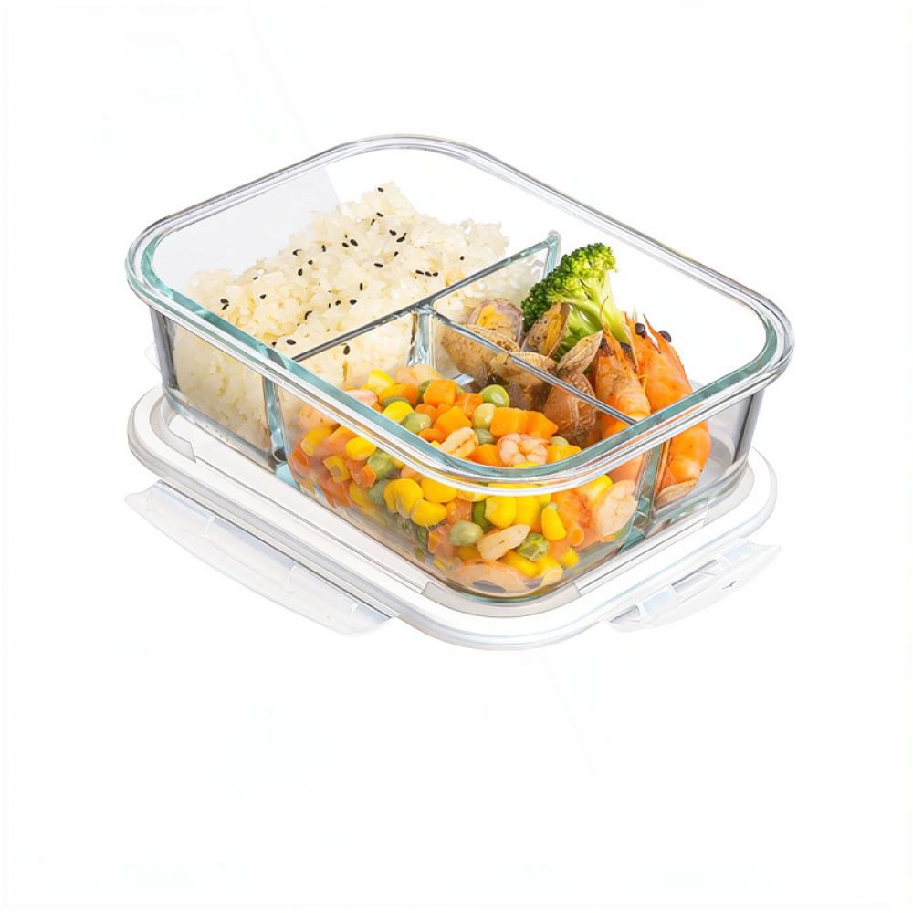 Szklany pojemnik na żywność, o – Food Storage Glass Box recenzja i cena
