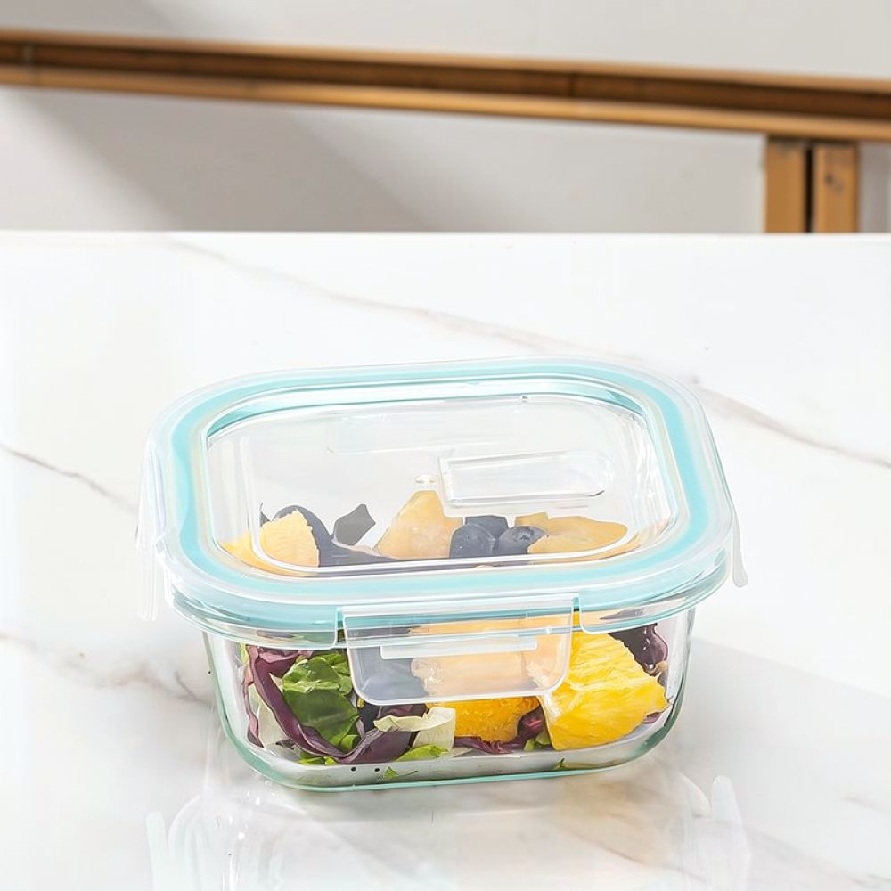 Szklany pojemnik na żywność, o – Food Storage Glass Box recenzja i cena