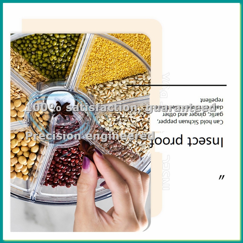 6-komorowy pojemnik na płatki  – Food Storage And recenzja i cena