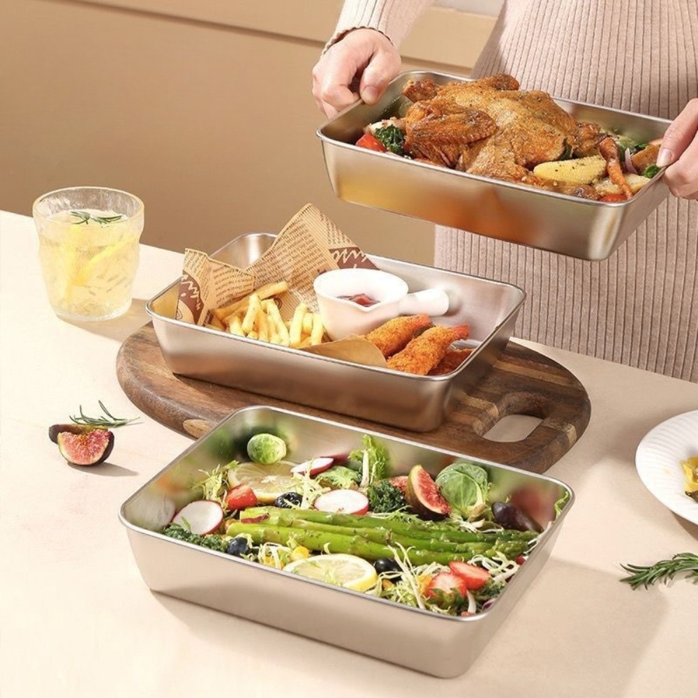 Taca do serwowania z pokrywką  – Food Storage On Table recenzja i cena