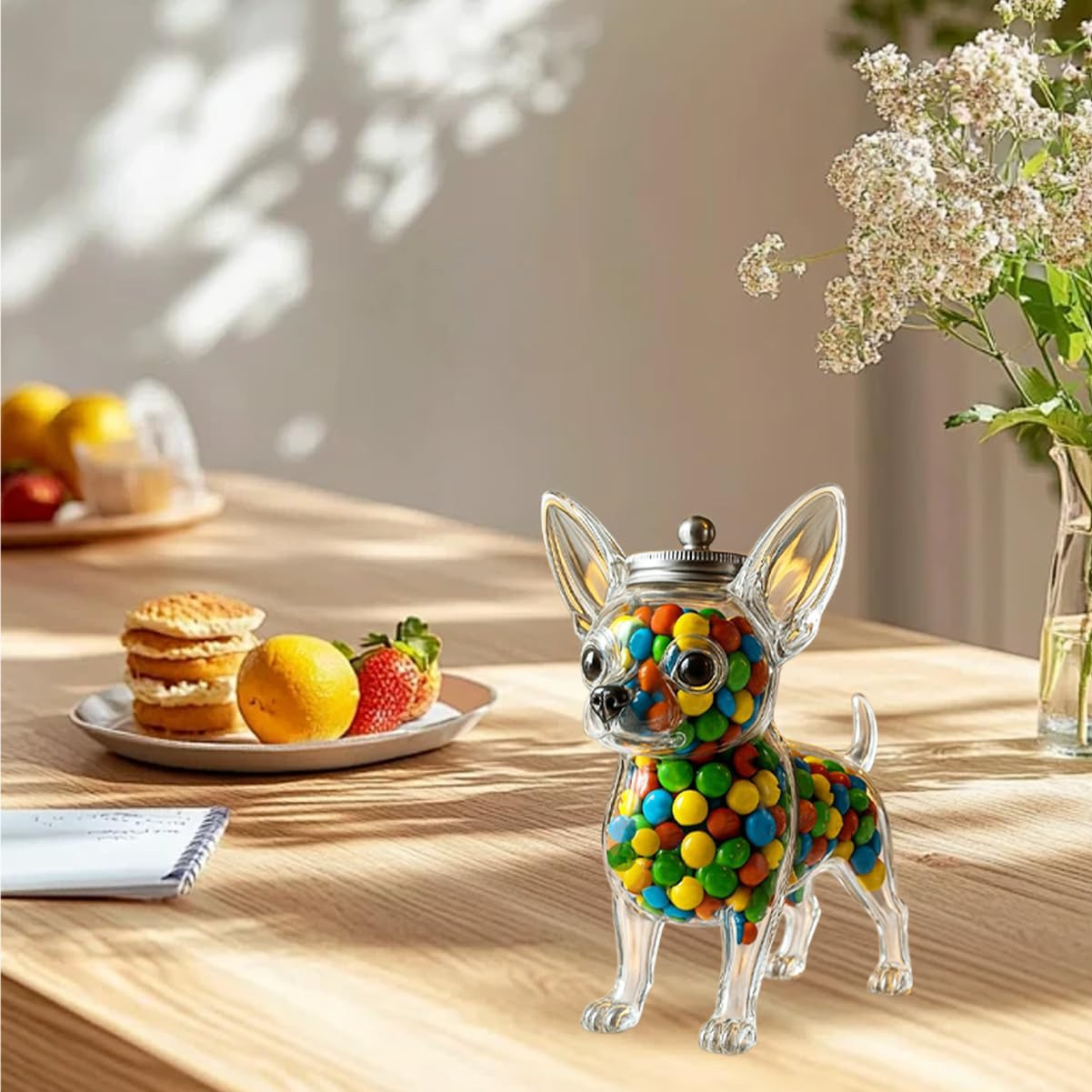 Pojemnik w kształcie chihuahua – Food Storage Glass Container Set recenzja i cena
