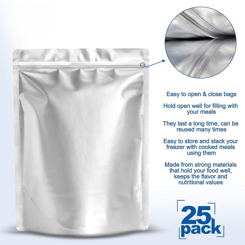 25 sztuk torebek mylarowych 10 – Food Storage For Long Term recenzja i cena