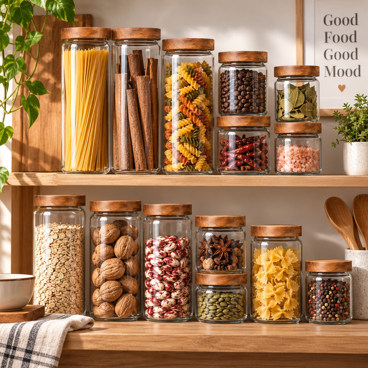 1 szt. Szklany, szczelny pojem – Food Storage Glass Container Set recenzja i cena