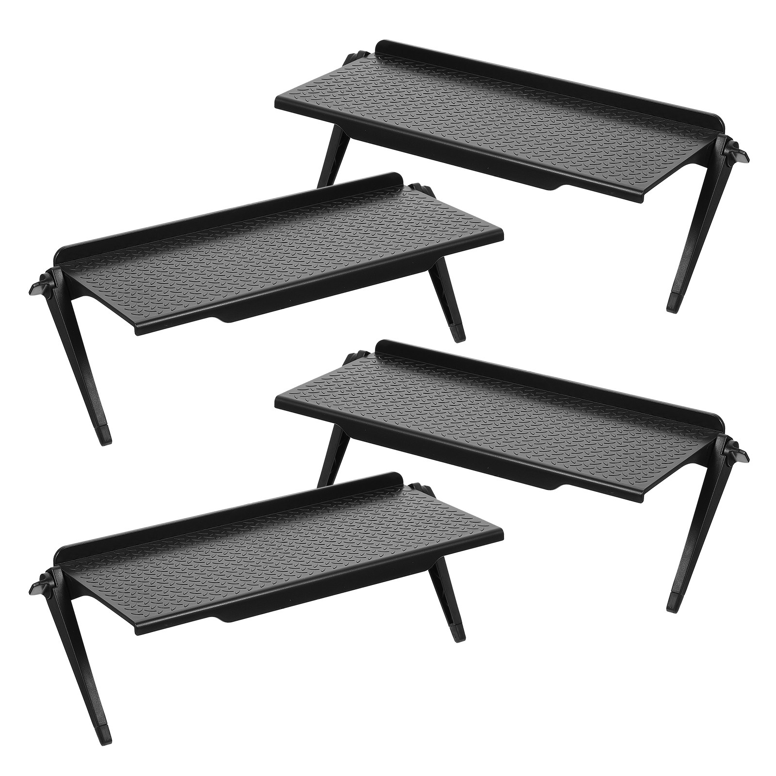 4 sztuki – regulowana półka na – Food Storage Plastic Boxes recenzja i cena