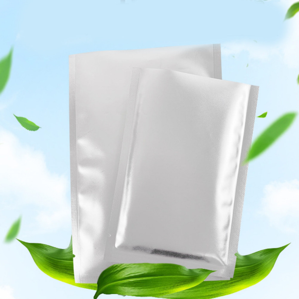 100 sztuk srebrnych, płaskich  – Food Storage In Mylar Bags recenzja i cena