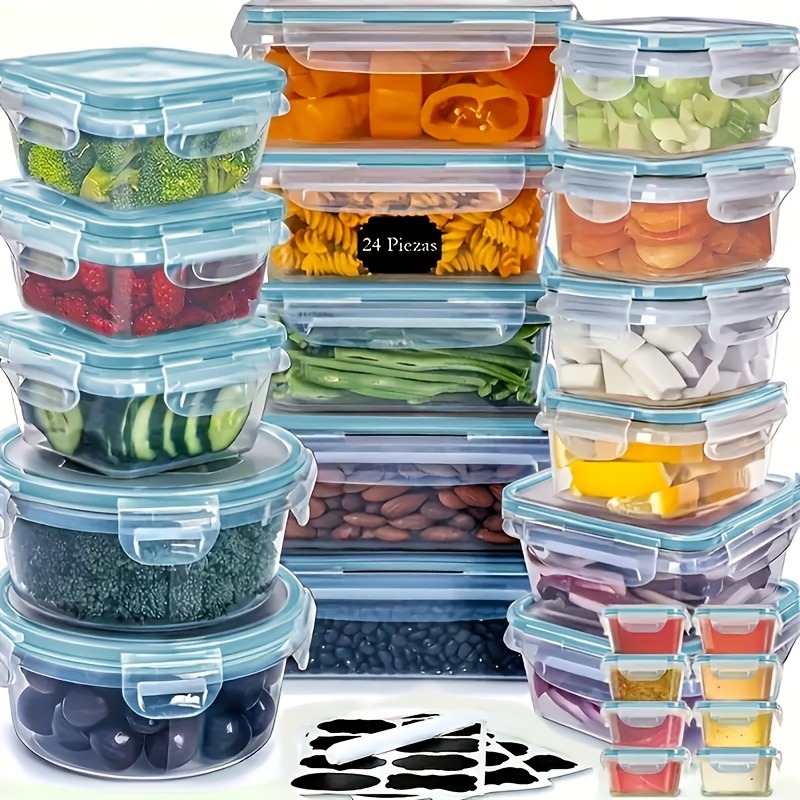 48-częściowy zestaw pojemników – Food Storage On Table recenzja i cena