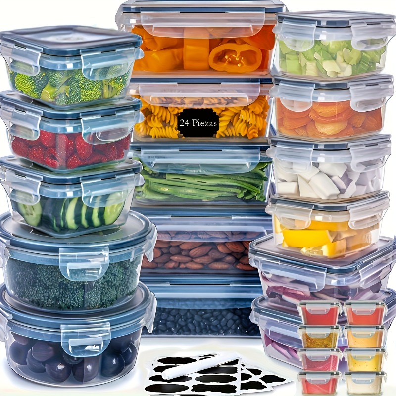 48-częściowy zestaw pojemników – Food Storage On Table recenzja i cena