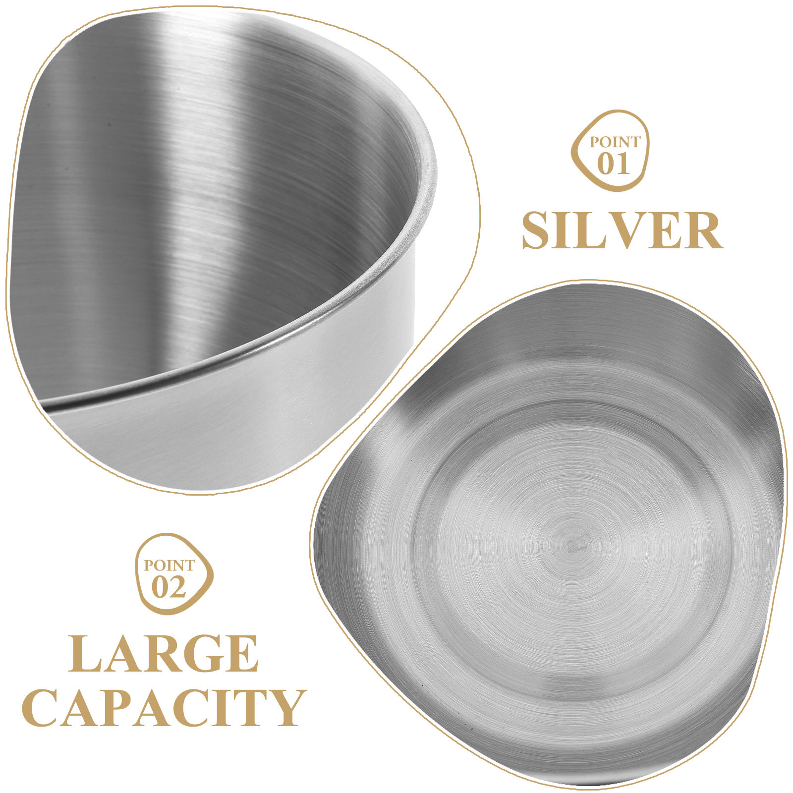 Głęboka miska ze stali nierdze – Food Storage Bowls recenzja i cena