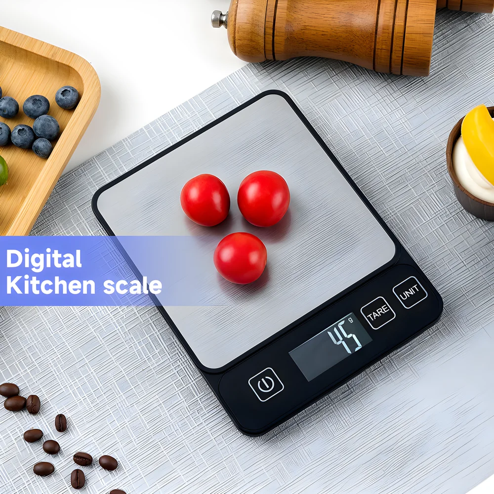 Waga kuchenna 10 kg z wyświetl – Food Storage On Table recenzja i cena